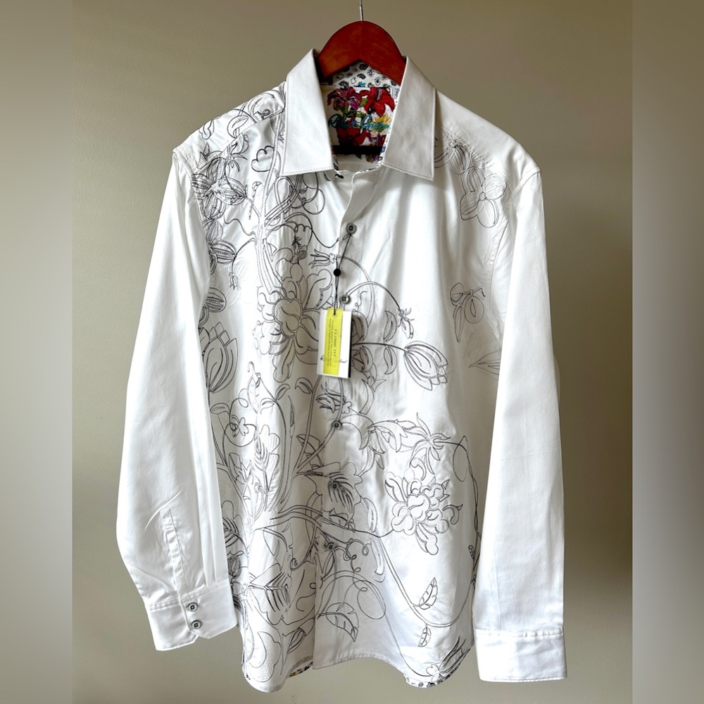 NWT - ROBERT GRAHAM DRESS SHIRT